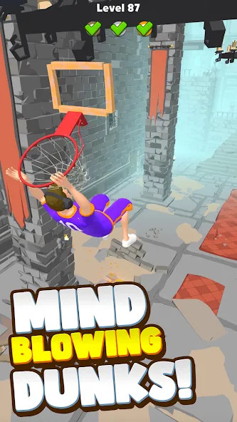 Hoop World: Flip Dunk Game 3D — скриншот 2 Hoop World: Flip Dunk Game 3D — скриншот 2