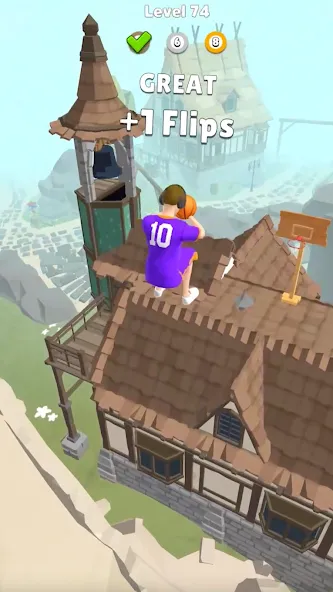 Hoop World: Flip Dunk Game 3D — скриншот 4 Hoop World: Flip Dunk Game 3D — скриншот 4