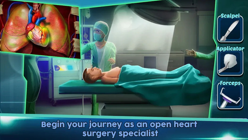 Surgery Doctor Simulator Games — скриншот 1
