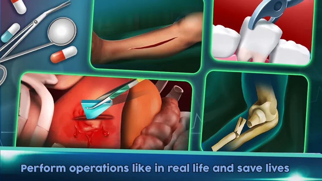 Surgery Doctor Simulator Games — скриншот 5