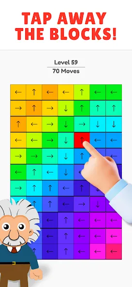 Unpuzzle: Tap Away Blocks Game — скриншот 1