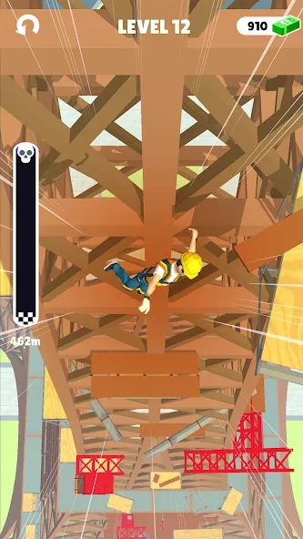 Ragdoll Fall: Break the Bones! — скриншот 5