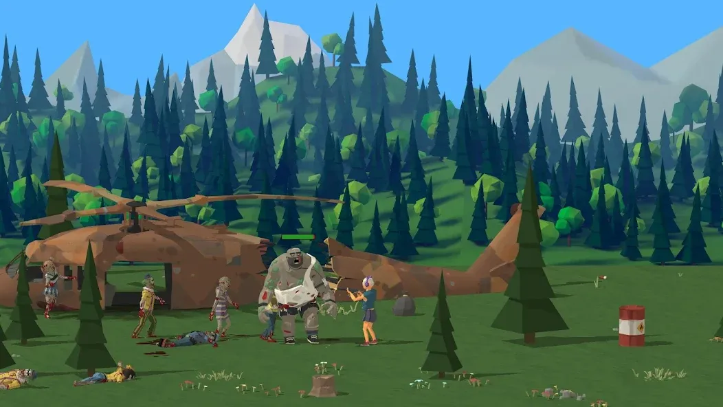 Zombie Forest 3: Underground — скриншот 3