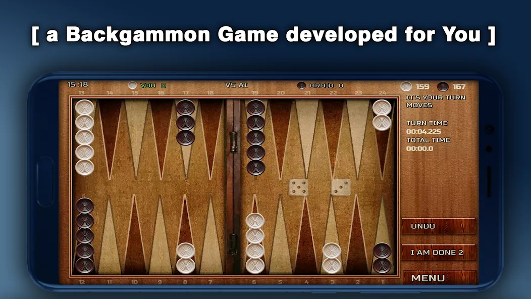 Backgammon - 18 Board Games — скриншот 1