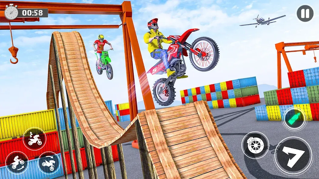 Bike Stunt Race Tricks Master — скриншот 4 Bike Stunt Race Tricks Master — скриншот 4