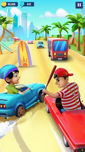 Mini Car Runner - Racing Games — скриншот 1