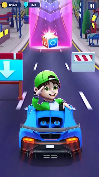 Mini Car Runner - Racing Games — скриншот 2