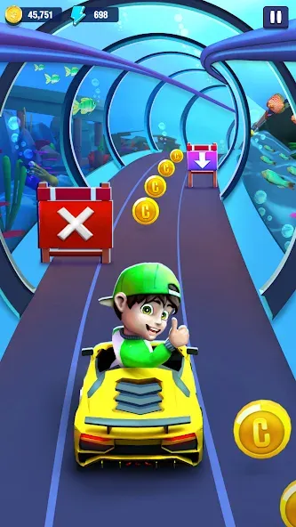 Mini Car Runner - Racing Games — скриншот 4