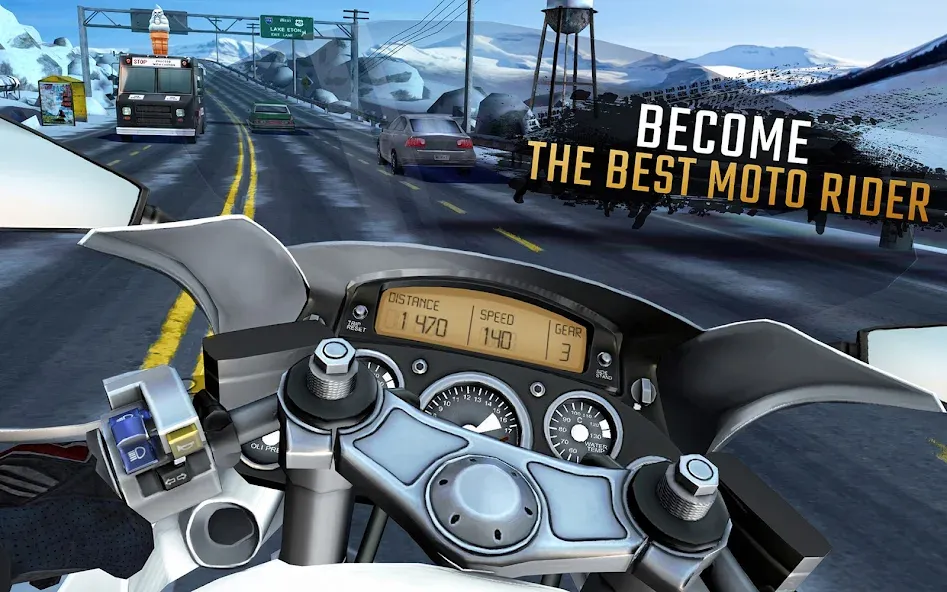 Moto Rider GO: Highway Traffic — скриншот 5