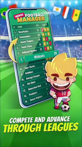 Merge Football Manager: Soccer — скриншот 3