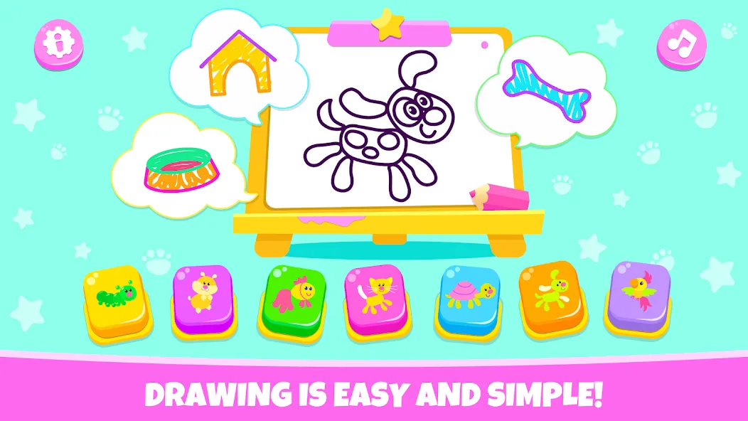 Drawing for kids! Toddler draw — скриншот 1