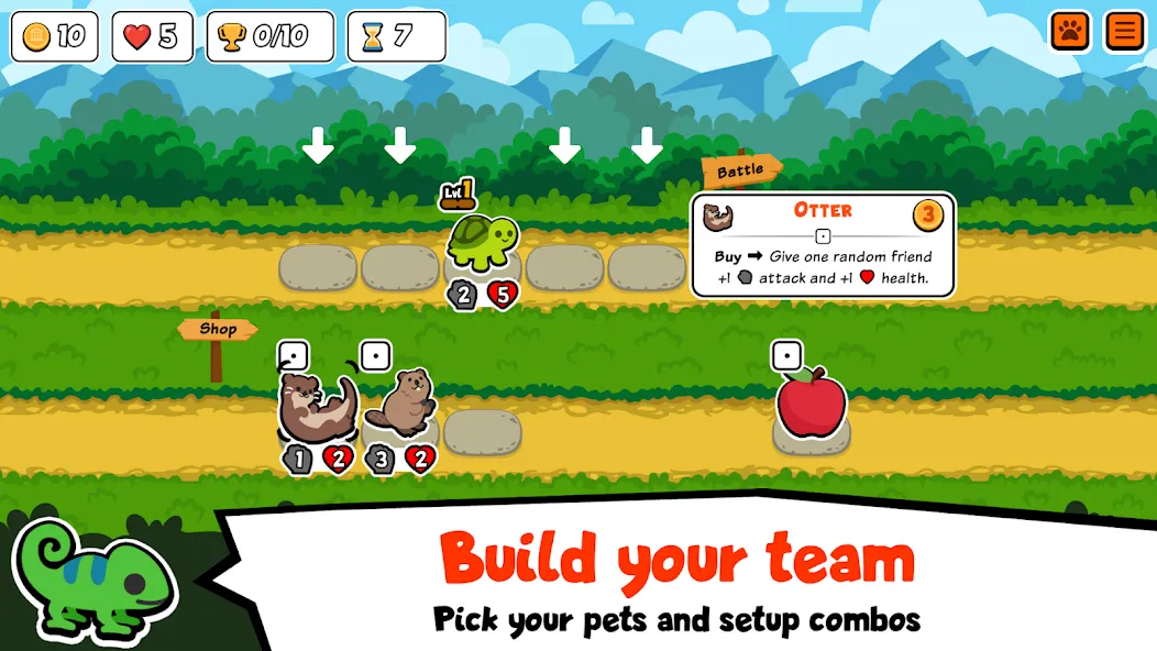 Super Auto Pets — скриншот 1