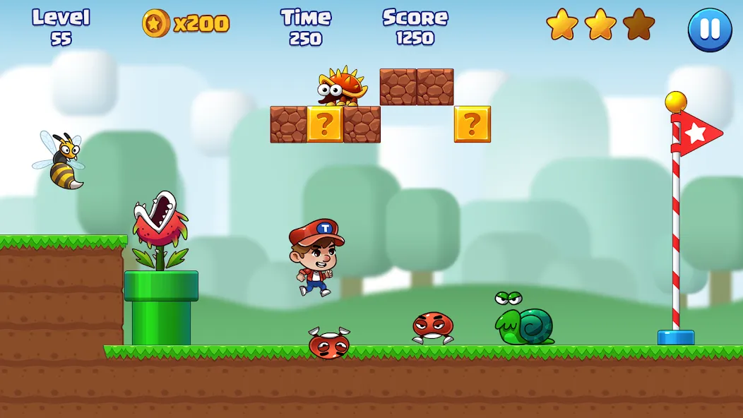 Super Bill World-Fun Adventure — скриншот 1