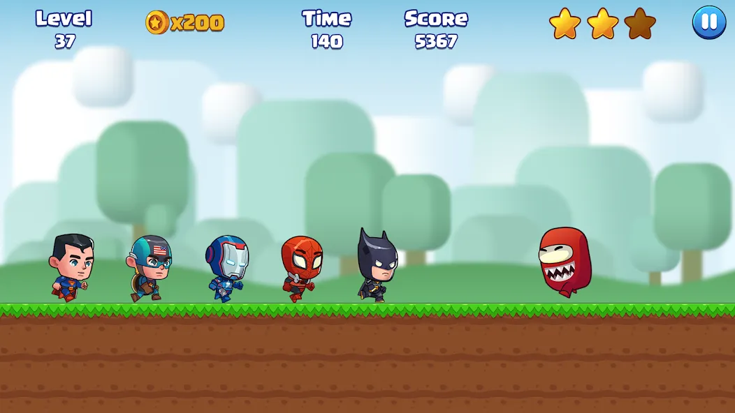 Super Bill World-Fun Adventure — скриншот 2