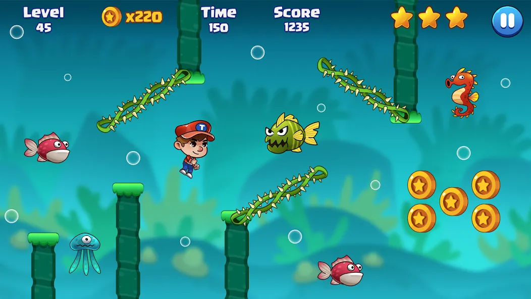 Super Bill World-Fun Adventure — скриншот 5