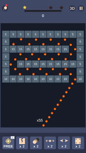 Bricks and Balls-Brick Crusher — скриншот 1 Bricks and Balls-Brick Crusher — скриншот 1