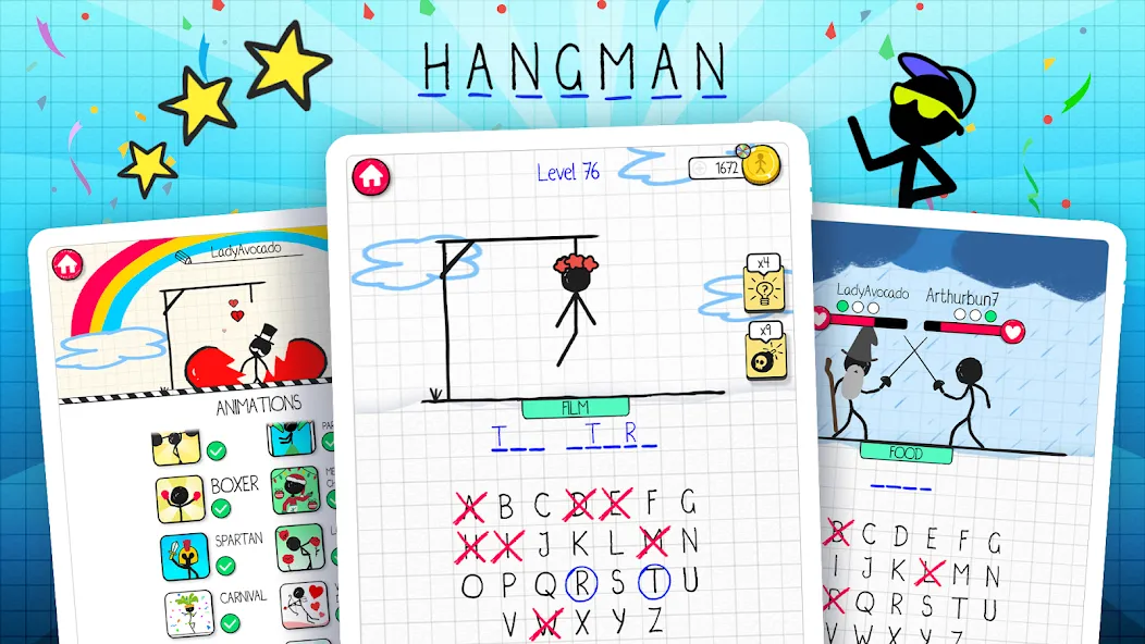 Hangman — скриншот 5