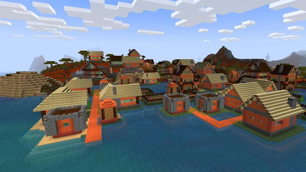 Mini Block Craft Realm Craft — скриншот 2