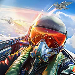Jet Fighter: Sky Combat 3D — Версия Много денег и разблокированы все самолеты