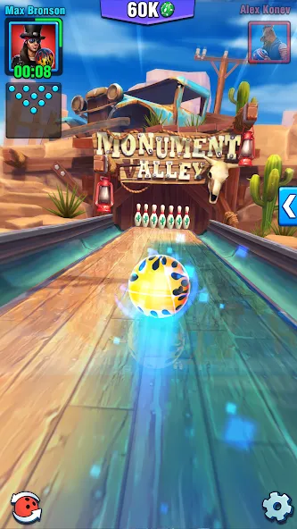 Bowling Crew — 3D bowling game — скриншот 1
