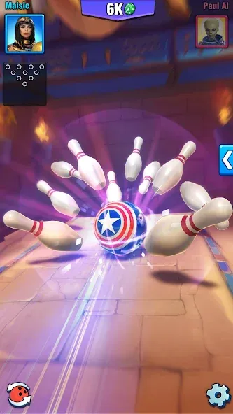 Bowling Crew — 3D bowling game — скриншот 2