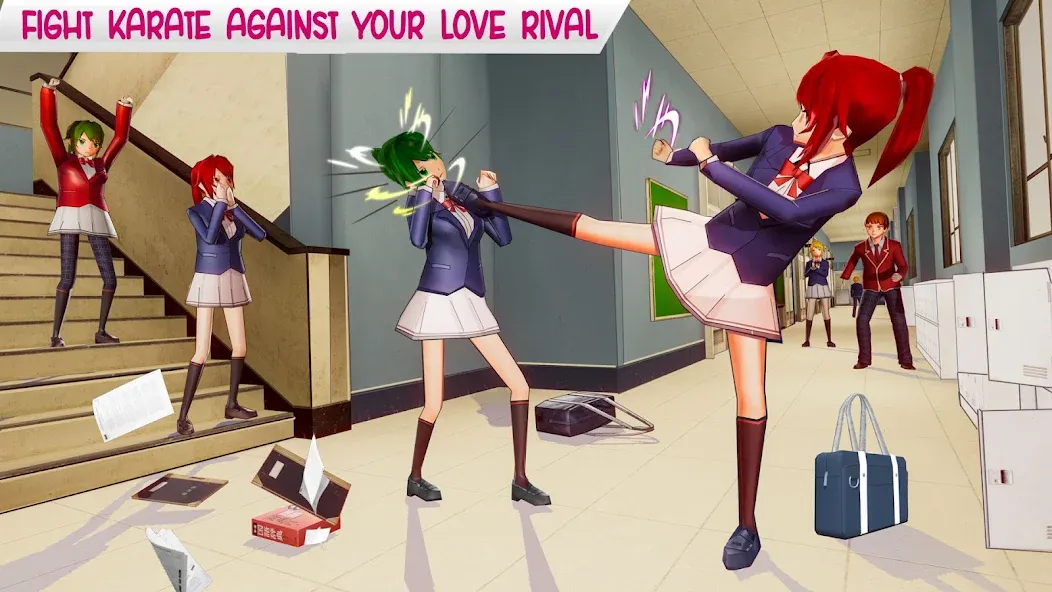 Anime High School Life — скриншот 1 Anime High School Life — скриншот 1