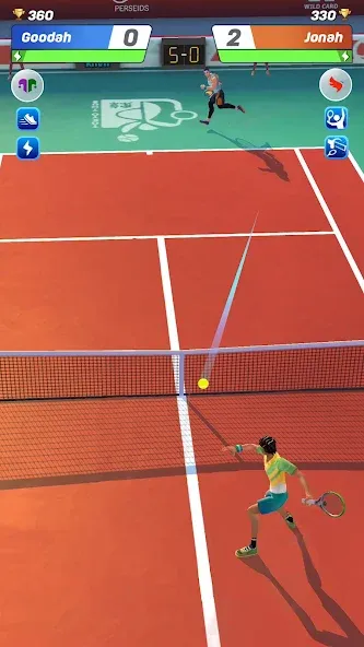 Tennis Clash: Multiplayer Game — скриншот 2