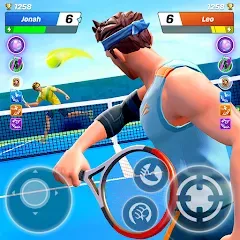 Взлом Tennis Clash: Multiplayer Game — Много денег и без рекламы