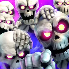 Скачать Castle Crush：Epic Battle MOD APK — Много кристаллов
