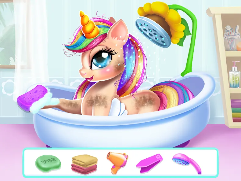Unicorn Dress up Girls Game — скриншот 2