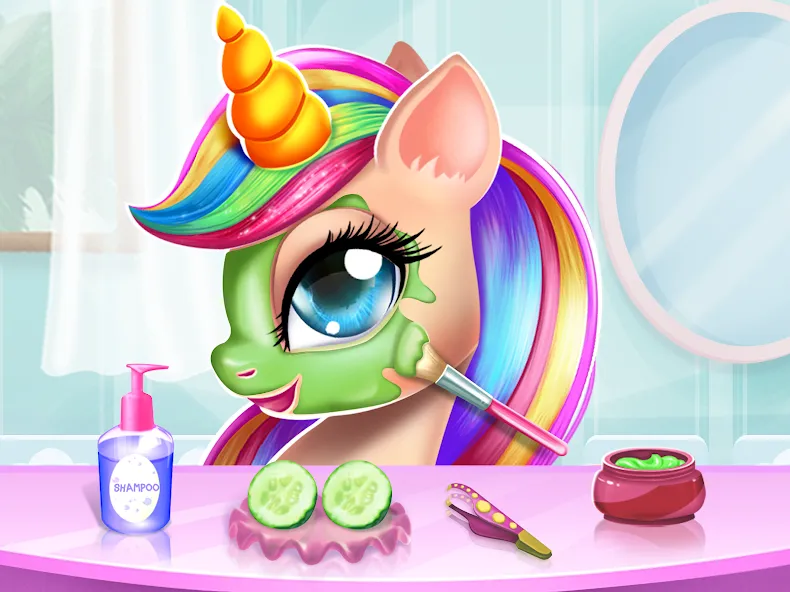 Unicorn Dress up Girls Game — скриншот 3