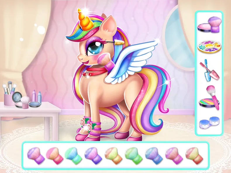 Unicorn Dress up Girls Game — скриншот 4