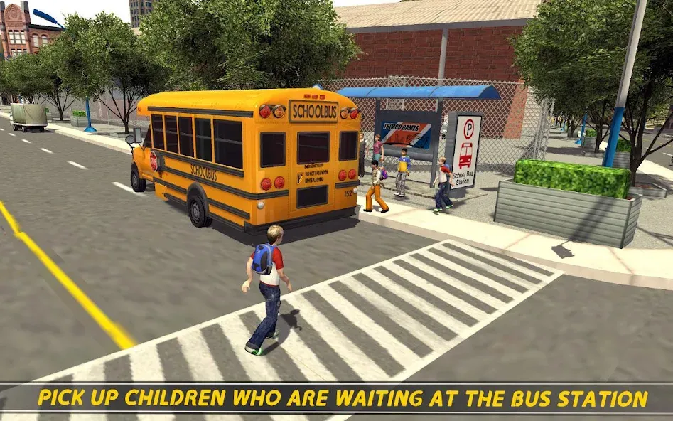 School Bus 16 — скриншот 1