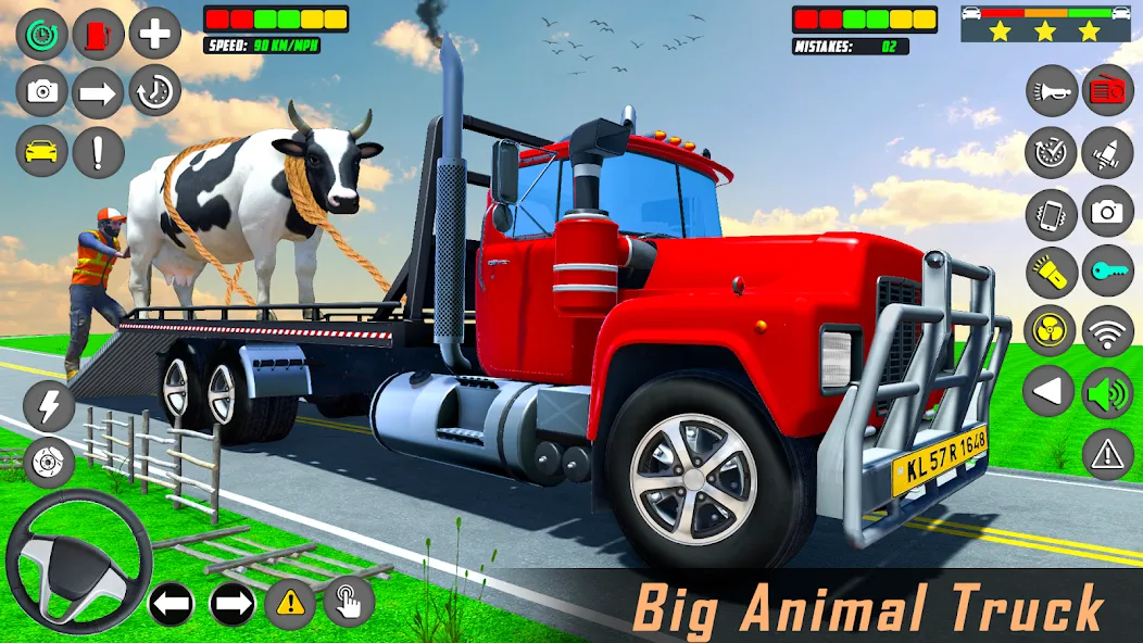 Animal Transport Driving Games — скриншот 1
