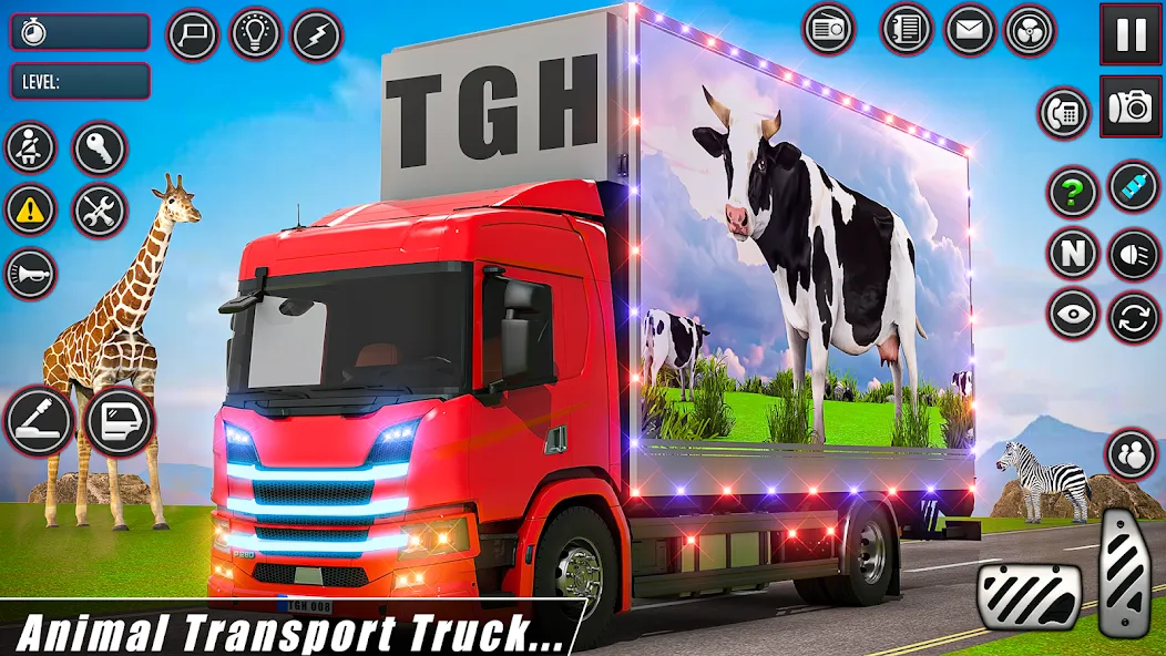 Animal Transport Driving Games — скриншот 4