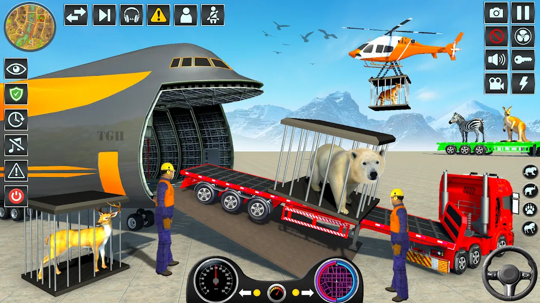 Animal Transport Driving Games — скриншот 5