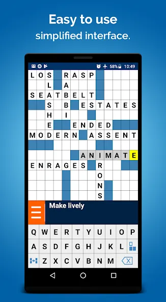 Crossword Puzzle — скриншот 1 Crossword Puzzle — скриншот 1
