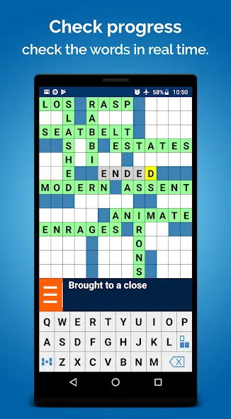 Crossword Puzzle — скриншот 2 Crossword Puzzle — скриншот 2