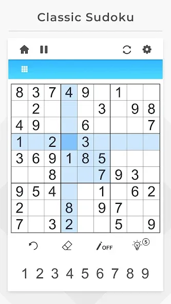 Sudoku - Offline Games — скриншот 1