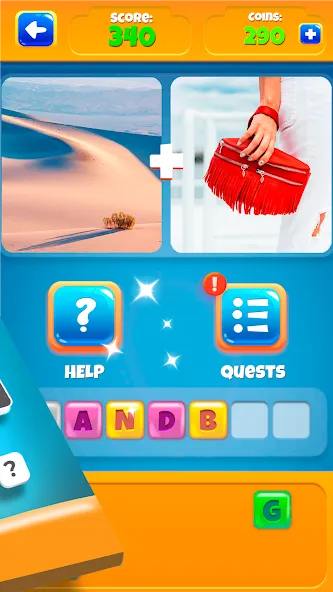 2 Pics 1Word. Offline Games — скриншот 4 2 Pics 1Word. Offline Games — скриншот 4