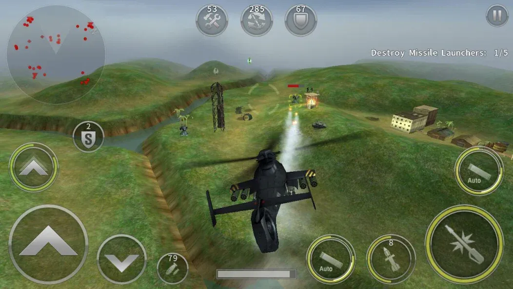 GUNSHIP BATTLE: Helicopter 3D — скриншот 2