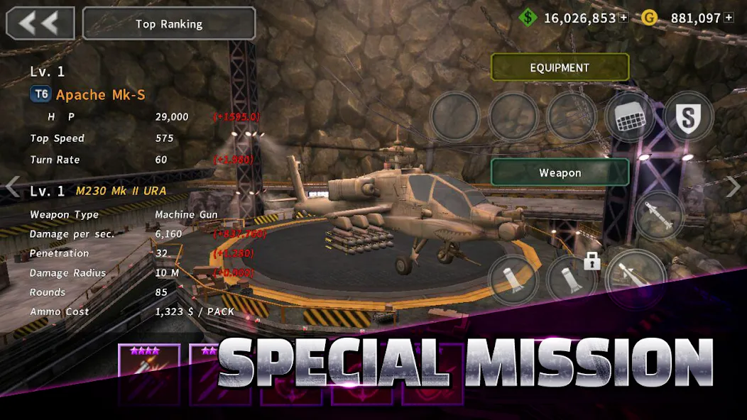 GUNSHIP BATTLE: Helicopter 3D — скриншот 3
