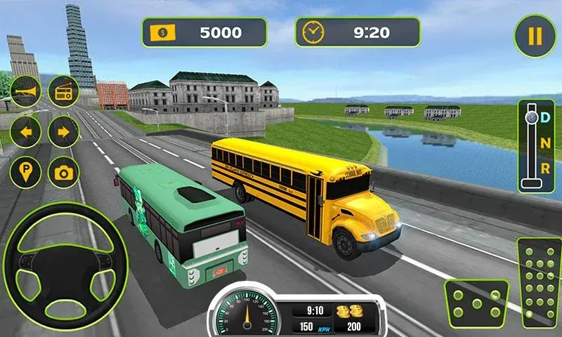School Bus Driving Game — скриншот 2 School Bus Driving Game — скриншот 2