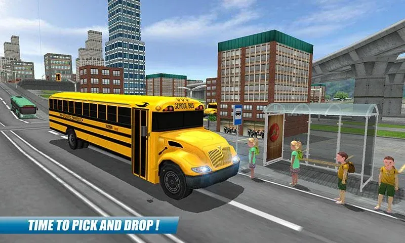 School Bus Driving Game — скриншот 5
