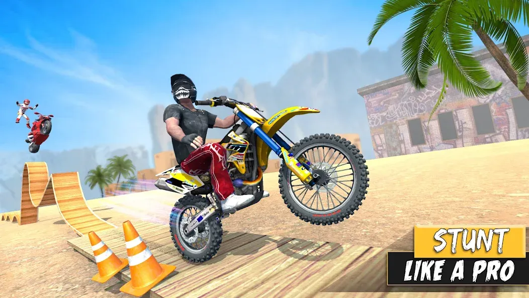 Bike Stunt Games Stunt Bike 3D — скриншот 4