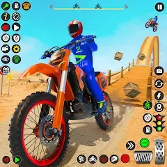 Bike Stunt Games Stunt Bike 3D — Модификация Много денег