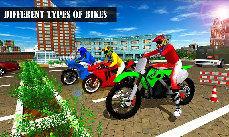 Bike Parking Moto Driving Game — скриншот 2 Bike Parking Moto Driving Game — скриншот 2