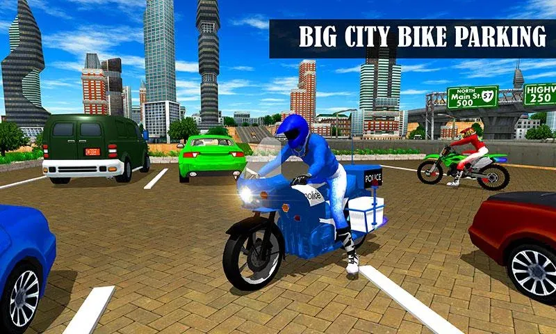 Bike Parking Moto Driving Game — скриншот 3 Bike Parking Moto Driving Game — скриншот 3