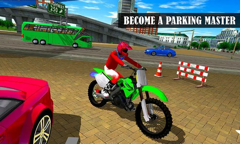 Bike Parking Moto Driving Game — скриншот 4 Bike Parking Moto Driving Game — скриншот 4