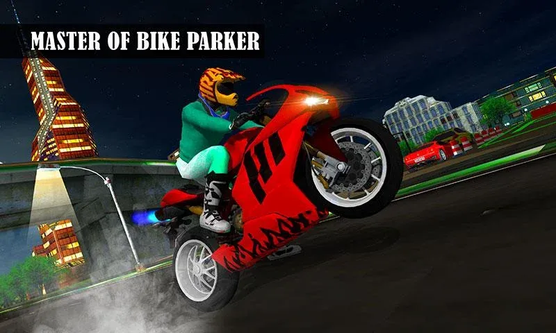 Bike Parking Moto Driving Game — скриншот 5